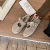 Zapatos Mary Jane Peludos Nuevos para Mujer Otoño/Invierno 2025 con Tacón Oculto y Forro de Felpa