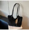 Bolsa Tote de Gran Capacidad para Mujer 2026 Nuevo Retro Terciopelo de Ciervo Cuero Bolso de Oficina Moda Casual Hombro Único Axila Bolsa Grande