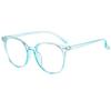 Nuevos Lentes Anti Luz Azul, Montura Grande, Cara Sencilla, Lentes Planos Adelgazantes para Mujeres con Miopía, Se Pueden Combinar con Monturas para Lentes Graduados, Venta al por Mayor de Fabricantes