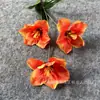 Flores de tulipán artificiales modelo nuevo de fábrica al por mayor para bodas, salones de ceremonia, decoración del hogar, flores de tulipán falsas