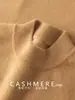 Suéter de cachemira para bebé transfronterizo para hombre, cuello alto medio, color liso, capa interior, casual de negocios, suéter de punto de lana