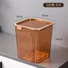 Desktop Trash Bin Home Light Luxo Alto Valor de Beleza Press Ring Trash Bin Cozinha Sala de Estar Quarto Escritório Simples Grande Capacidade