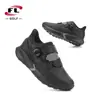 Venta directa del fabricante Fuli, zapatos de golf para hombre, modelo con tacos fijos, tejido impermeable transpirable de ultra fibra, disponibles en tres colores