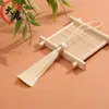 Borlas cortas y gruesas de 8 cm, borlas verticales, marcapáginas de estilo chino al por mayor, colgantes para ropa, accesorios, borlas de poliéster