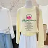 Tela Lyocell Algodón Fresco Hielo Nieve Diseño de Letras Pequeñas Ultrasuave Ligeramente Transparente Manga Larga Cubre Ropa Protección Solar Aire Acondicionado