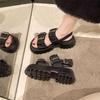 Sandalias Romanas de Verano 2025 Más Vendidas, Estilo Celebridad de Internet, Suela de Plataforma Ultra Suave, Sandalias Deportivas de Playa Versátiles Casuales de Gama Alta para Mujer