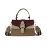 Exportar Nova Moda Estilo Coreano Fosco Portátil Ombro Transversal Bolsa Quadrada Pequena Fosca Retrô Bolsas