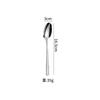 Vajilla de Acero Inoxidable Transfronteriza Cuchara Cuchara Juego de Cuchillo y Tenedor para Bistec Occidental Cuchara para Café Tenedor Cuchara de Postre Tenedor