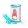 Haoqi juego divertido juguetes sexuales para adultos anillo vibrador Nuevo Anillo vibrador de silicona de frecuencia única fabricantes al por mayor
