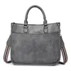 Bolsos Transfronterizos Bolsos para Mujer 2024 Nuevos Casual Retro Bolsos de Mano Maletines de Mujer Bolsos Cruzados de Hombro para Exportación