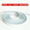 Suministrada directamente por el fabricante, la cinta métrica tiene una carcasa protectora recubierta de goma, acero inoxidable, resistente al desgaste, cinta electroplateada y una cinta métrica de acero visible que es retráctil.