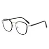 Armazón Retro para Gafas de Miopía Anti-Luz Azul para Mujer Nuevo Estilo K Ultra-Ligero Armazón Pequeño Redondo Aspecto Adelgazante Plano Armazón de Gafas Moderno