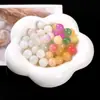 Venta al por mayor de diversas cuentas de vidrio tipo ráfaga con cuentas de colores mixtos, cuentas sueltas, materiales y accesorios para pulseras y collares hechos a mano de bricolaje