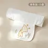 Toalha de Absorção de Suor Desenho Animado, Tamanho Grande, Classe A, Gaze de Algodão Puro, Toalha de Absorção de Suor para Bebê, Toalha Barreira de Suor para Bebês, Especial para Creche