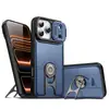 Adequado para iPhone Apple 16 Suporte Lente Protetora Capa de Celular 17Pro Max Anel Giratório 360 Graus Capa Anti-Queda