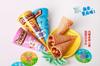 Bida Cone Crujiente de Chocolate Forma de Helado Conejo Caja Completa 16g*20 Palitos