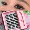 Set de Pestañas Postizas Transfronterizo, Gran Capacidad, Engrosadas y Encriptadas, Pestañas Postizas de Flor Grande Rizadas, Maquillaje Exquisito, Natural y Cómodo