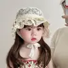 Sombrero de Verano Fino Transpirable con Protección Solar Qiunan para Niñas Sombrero de Palacio para Bebé Sombrero de Pescador para Bebé