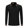 SGBL/TS 691# manga longa POLO camisa Polo masculina em estoque básica em massa manga longa folgada publicidade log