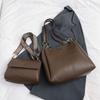 Bolso Tote Simple de Moda Transfronterizo para Mujer 2024 Nueva Moda Bolso para Viajeros Estudiantes Universitarios Clase Bolso de Hombro Bolso de Compras