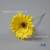 Gerberas Artificiales de Tallo Corto Flores de Seda, Artículos Más Vendidos Transfronterizos, Arreglos Florales para Decoración del Hogar, Montaje de Escena
