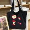 Bolsa de Lona para Mulheres 2026 Novo Estilo Japonês Fofo Estilo Preguiçoso para Sair, Ir ao Trabalho, Estudantes Indo para a Aula, Bolsa de Mão Bolsa de Ombro