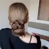 Avançado Anel de Cabelo de Cetim para Intestino Grosso Estilo Coreano Corda de Cabelo Elegante Simples Bola de Cabelo Feminina Estilo Francês Anel de Cabelo Retrô