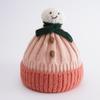 Chapéu de bebê Outono e Inverno Bonito Super Fofo Bebê Recém-nascido Chapéu Fetal Chapéu de lã de bebê masculino e feminino Chapéu de malha recém-nascido