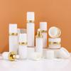 Materiales de Empaque Cosmético Acrílicos, Botellas para Loción, Botellas de Prensa al Vacío, Botellas Dosificadoras de Crema, Botellas Doradas para Agua y Crema