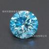Doce Piedras de Moissanita del Zodiaco Forma Redonda Ocho Corazones Ocho Flechas Azul Verde Rosa Azul Marino Moissanita Piedras Sueltas Sin Código de Cintura