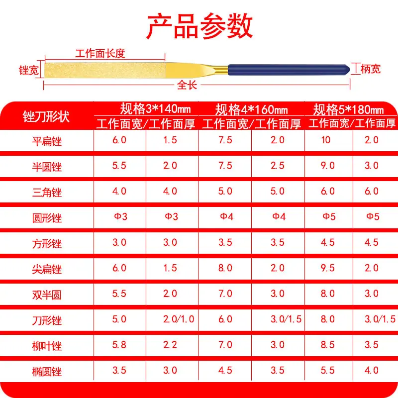 金钢石什锦锉007