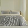 Juego de Cama de Cuatro Piezas de Alta Gama Clase A Importado de Austria Lenzing Tencel, Sábana y Funda Nórdica Suaves como la Seda, Textil para el Hogar 4