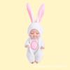 Cross-border Sleep Rebirth Boneca PVC Vinil Boneca Simulação Figura Mini bjd Dormindo Boneca Brinquedo Infantil