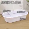 Tina de plástico grande, engrosada y profunda para adultos y niños, adecuada para uso doméstico, baño, cría de langostas, acuicultura y como recipiente para mascotas.