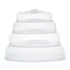 Tapa Calentadora para Horno de Microondas Tapa para Bol Resistente a Altas Temperaturas Tapa para Plato a Prueba de Salpicaduras de Aceite Tapa Redonda Reutilizable para Sobras Tapa Transparente para Verduras