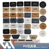 Nuevos Accesorios de Ropa Estampados y Grabados en PU, Decoraciones para Zapatos y Sombreros, Decoraciones para Equipaje y Etiquetas