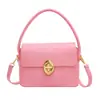 Bolso Pequeño Cuadrado de Moda Estilo Coreano 2023 Nuevo Llegada Primavera Temprana Bolso de Hombro Cruzado Elegante Versátil para Mujer Bolso de Mujer