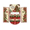 Libro de Tarjetas de Regalo Navideñas Casero Cascada