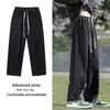 AliExpress 2026 Calça Versátil Estilo Americano de Verão para Homens Moda Cor Sólida Jeans Cool Street Tendência Em Estoque