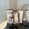 Bolso de Paja Estilo Vacaciones para Niñas Bolso de Hombro Portátil Nuevo de Moda Verano para Mujer Bolso Tote Tejido de Gran Capacidad Estilo Extranjero