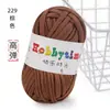 Hilo Tejido a Mano para Bolsos, No Propenso a Formar Bolitas, Hilo Grueso DIY para Crochet, Hilo de Color Sólido al por Mayor para Crochet
