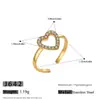 Nuevo Estilo Collar Pequeño con Forma de Corazón de Acero de Titanio para Mujer, Chapado en Oro de 18K, Compacto, Elegante, Versátil, Forma de Corazón, No se Desvanece