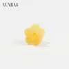 Pinza para el Cabello de Flor de Acetato Wjia Nueva en Colores Macarrón, Tamaño Pequeño para Mujeres, Accesorio para el Cabello para Flequillo de Medio Recogido