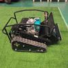 El cortacésped de control remoto tiene buena potencia y un efecto de corte suficiente. Fabricante original en stock 188-56 cortacésped oruga con control remoto