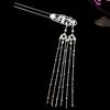 Grampos de Cabelo Clássicos, Acessórios de Cabelo Estilo Antigo, Ornamentos de Cabelo e Grampos Palacianos Retrô, Acessórios de Grampo de Cabelo com Franjas Hanfu, Itens Populares Estilo Nacional