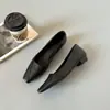 Versión en stock.~Zapatos Mary Jane de punta cuadrada estilo francés para mujer, nuevo modelo 2026, sin cordones, zapatos cómodos y versátiles para mujer