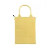 Bolso de mano mini a cuadros fresco para mujer, bolso vertical brillante para teléfono, bolso tipo cesta simple, único y moderno