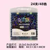 Plumas de glitter de doble punta, marcadores, bolígrafos para garabatear, regalos de papelería, bolígrafos de acuarela lavables para niños