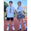 Uniformes de verano para estudiantes de primaria y secundaria, uniformes de jardín de niños, uniformes escolares de primero y segundo grado, traje Jk para presentación de coro infantil