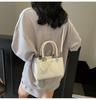 Nuevo Bolso de Mano Cruzado con Lentejuelas y Perlas de Estilo Europeo y Americano para Mujer, Bolso de Hombro a la Moda, Versátil y Moderno